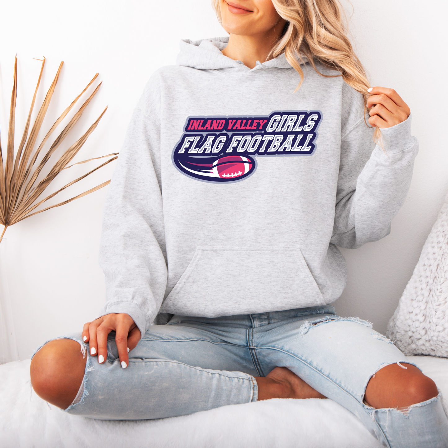 Women's Inland Valley Girls Flag Hoodie