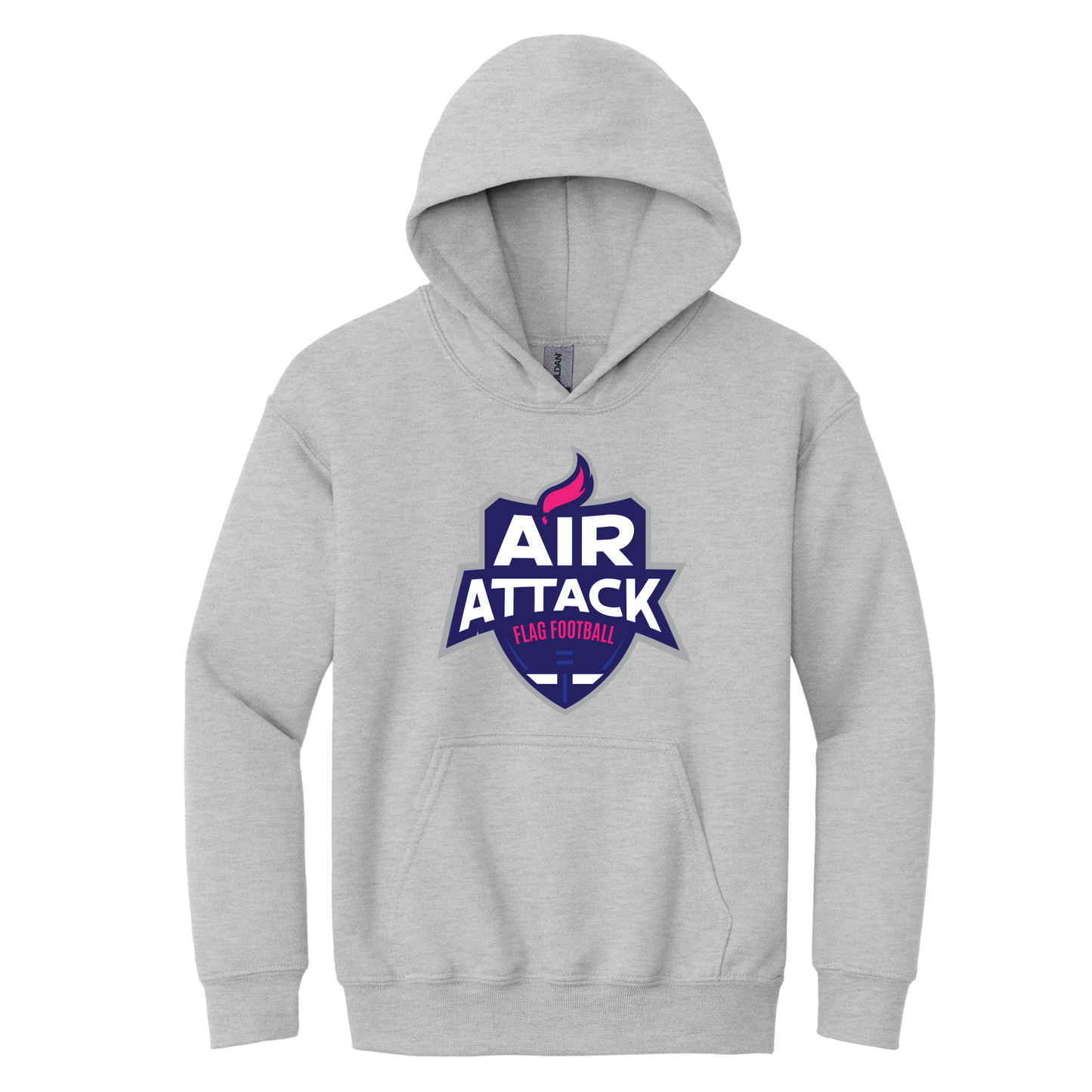 Adult Unisex Air Attack Girls Flag Hoodie