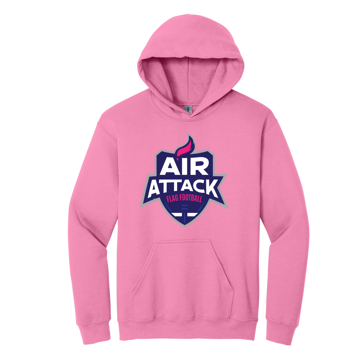Adult Unisex Air Attack Girls Flag Hoodie