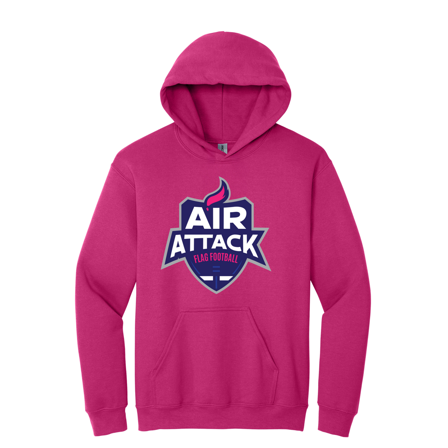 Adult Unisex Air Attack Girls Flag Hoodie