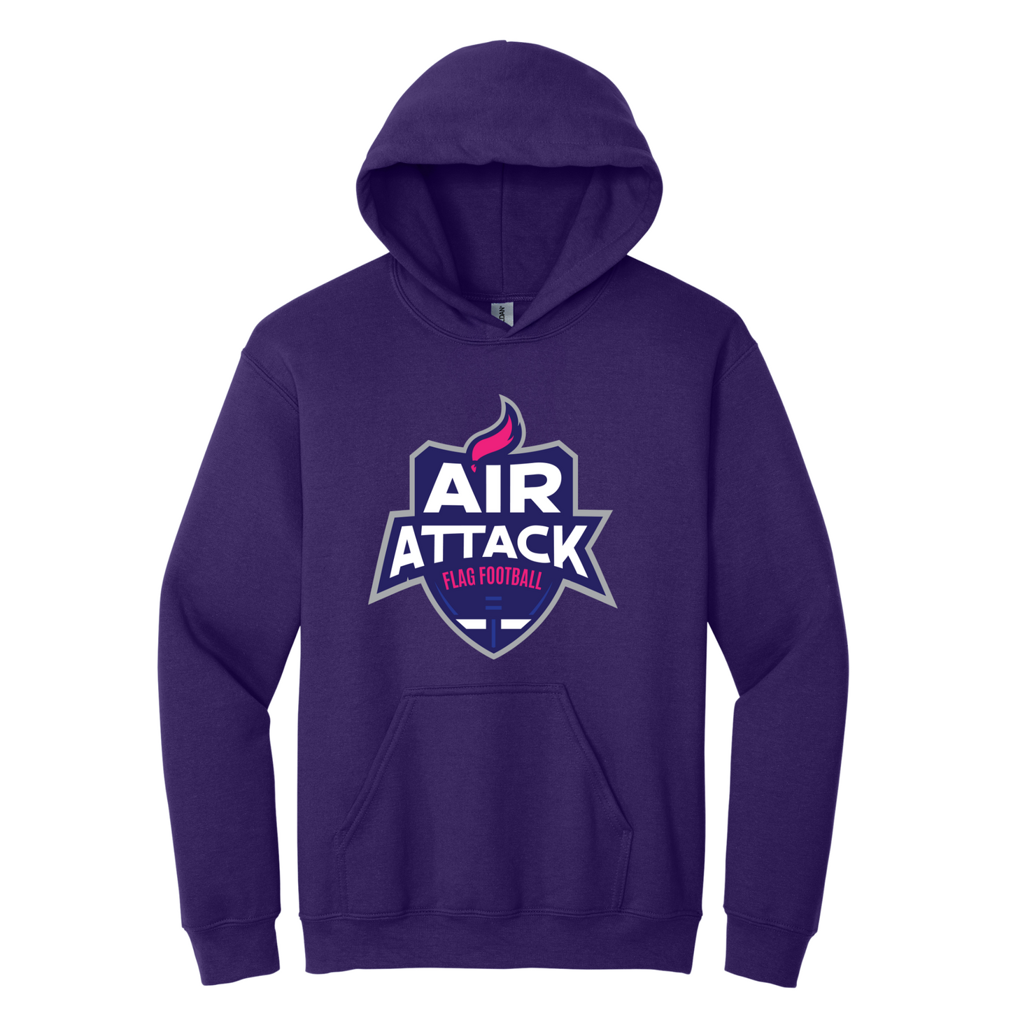 Adult Unisex Air Attack Girls Flag Hoodie