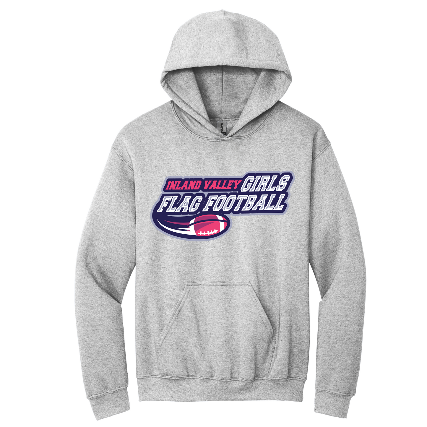 Adult Inland Valley Girls Flag Hoodie