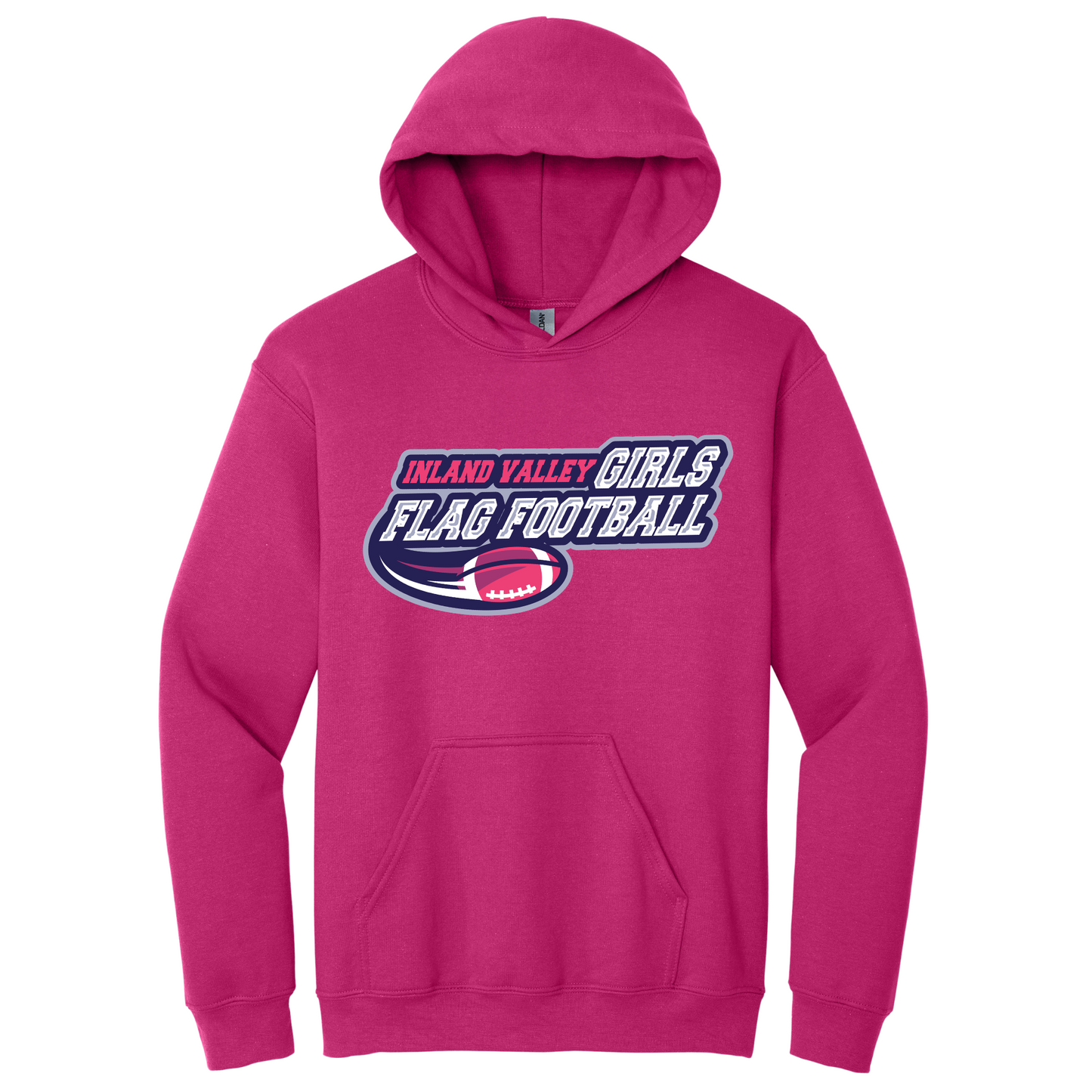 Adult Inland Valley Girls Flag Hoodie