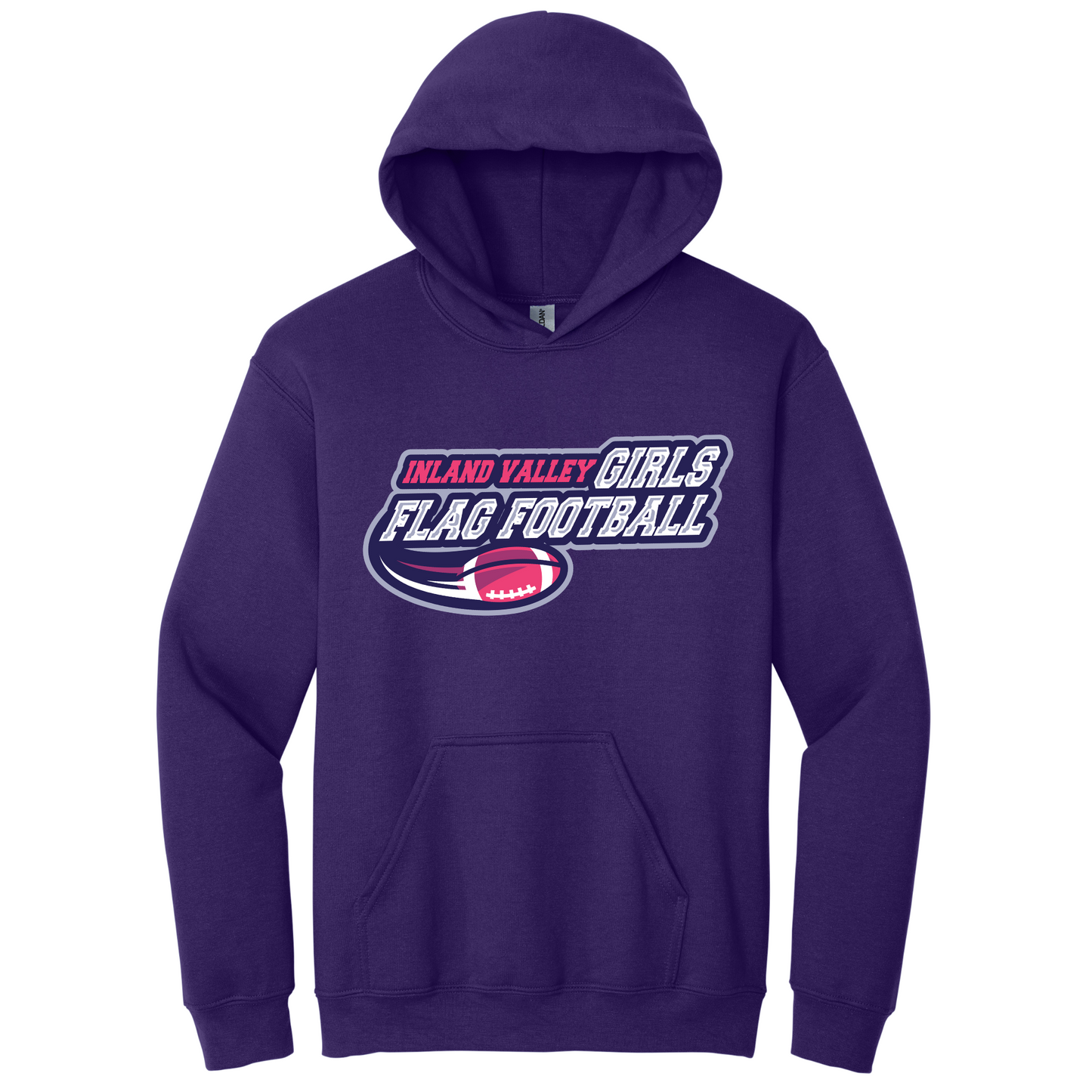 Adult Inland Valley Girls Flag Hoodie