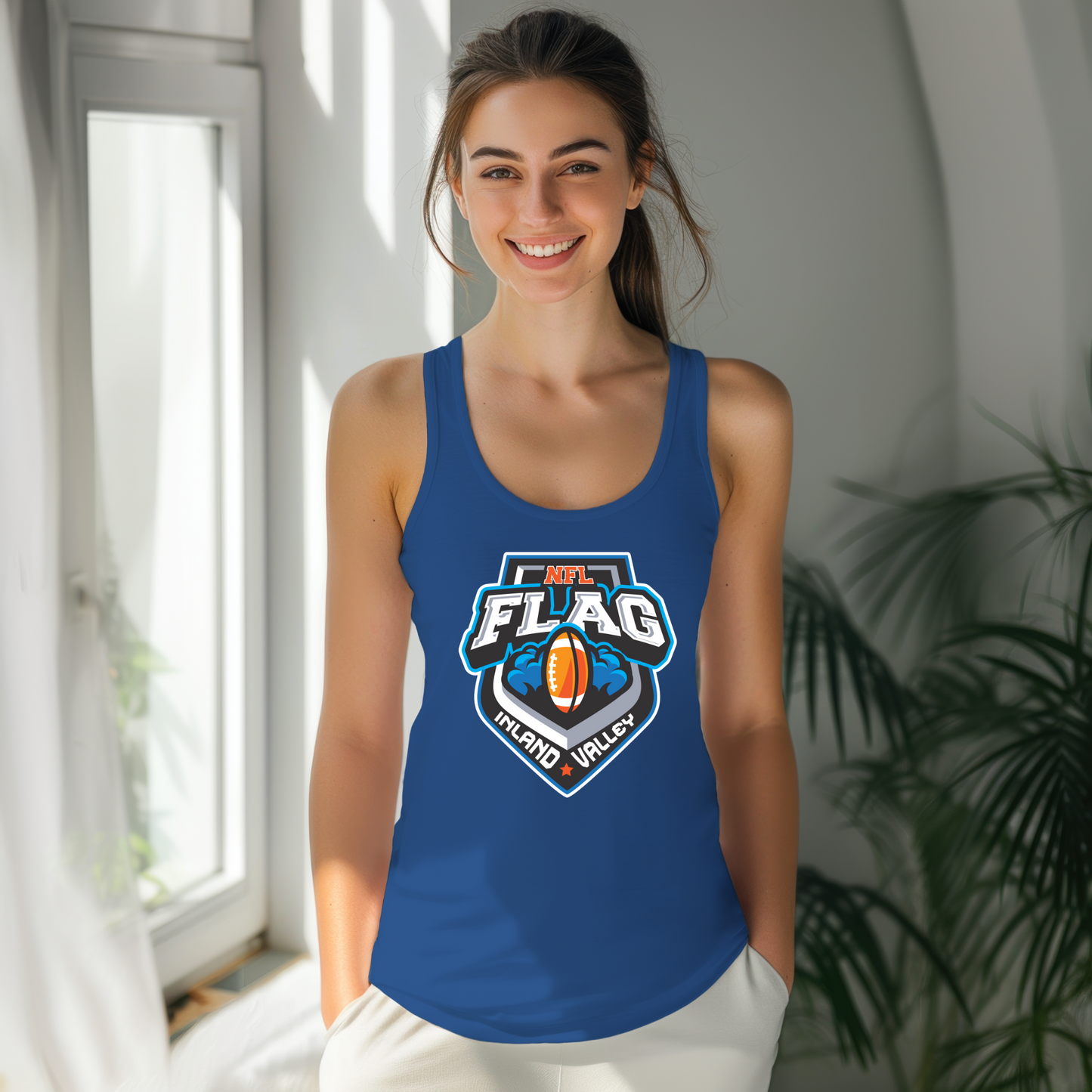Women's NFL Flag Inland Valley Tank Top