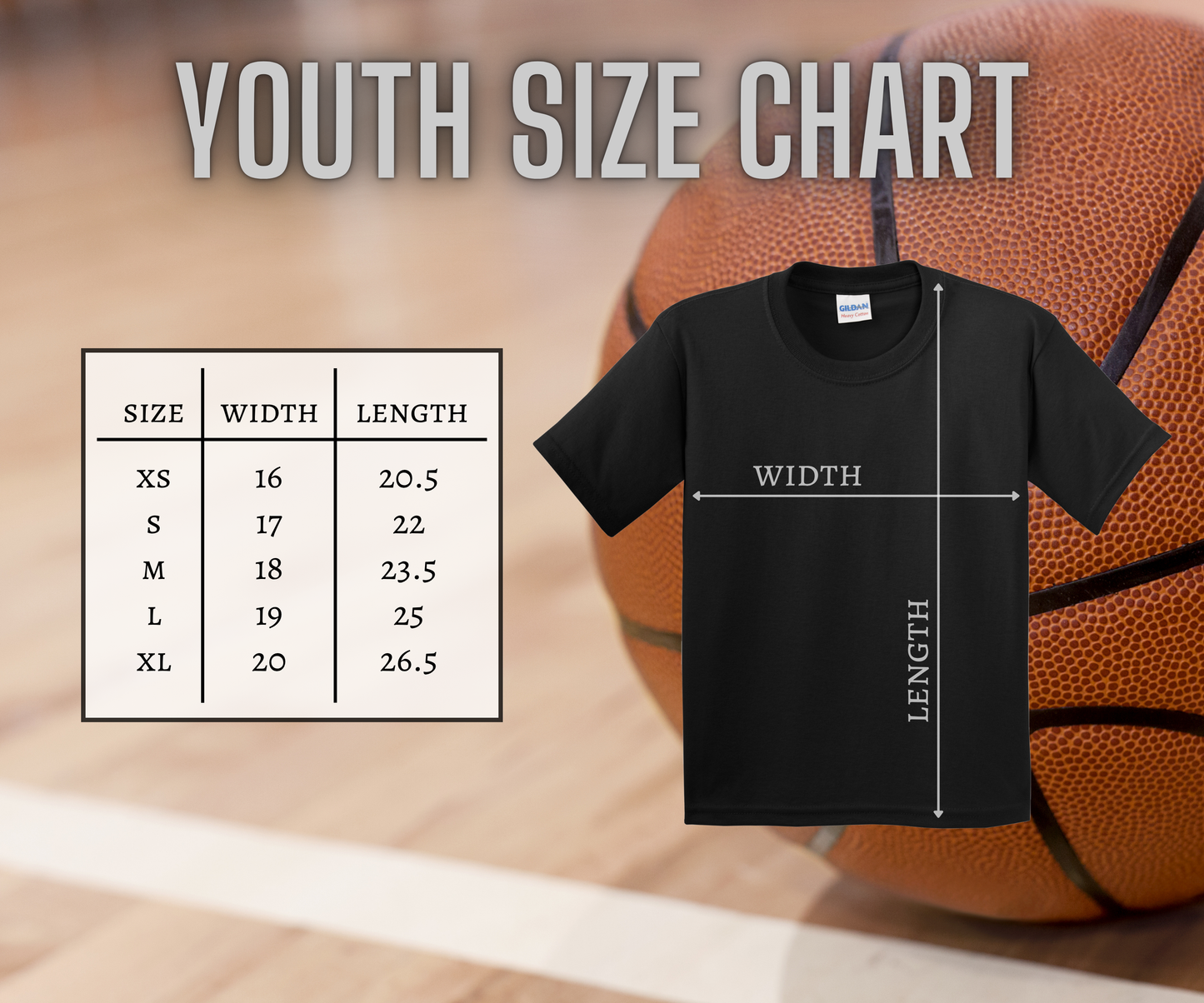 Youth Next Level Hoops Tee