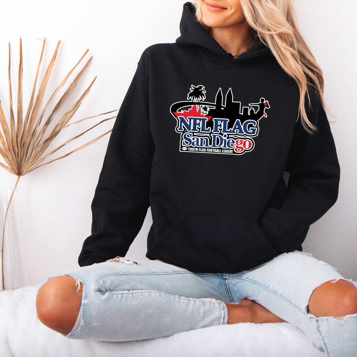Women's NFL Flag San Diego Hoodie