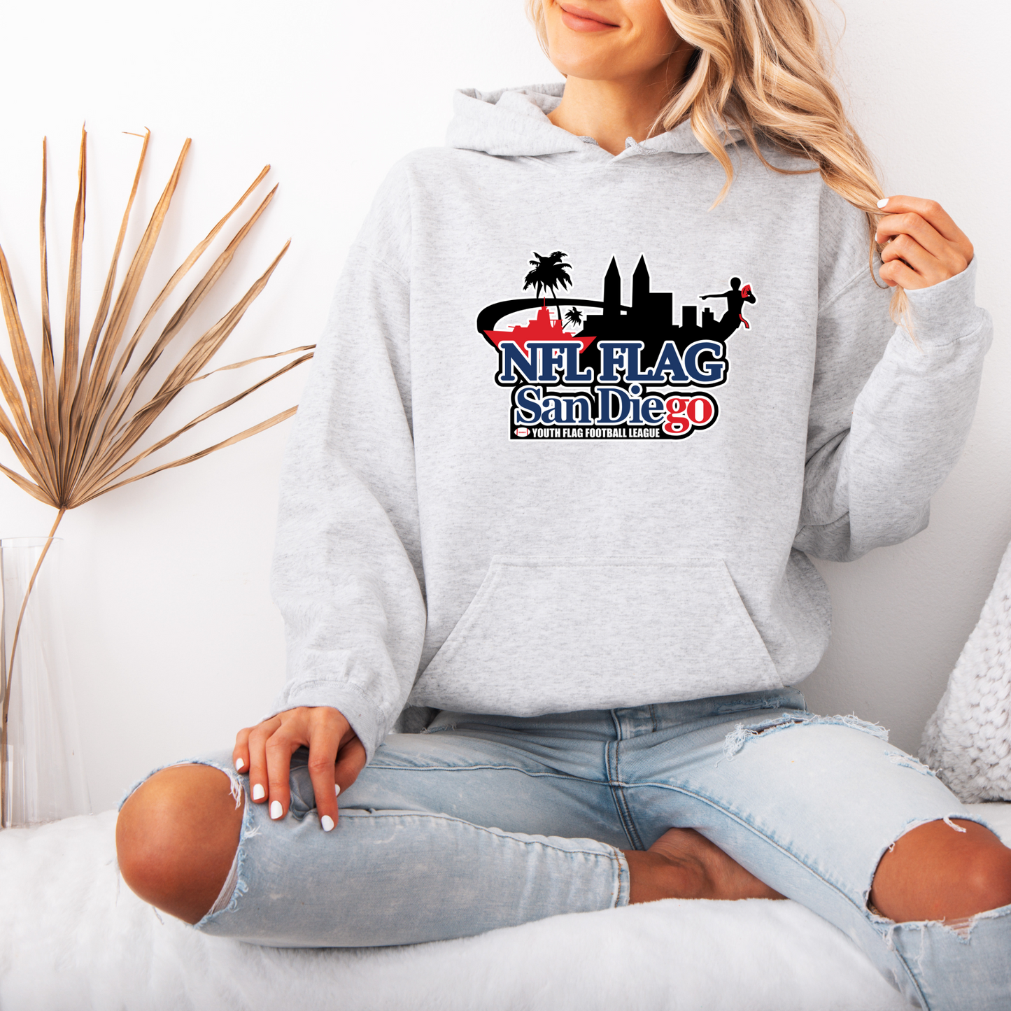 Women's NFL Flag San Diego Hoodie