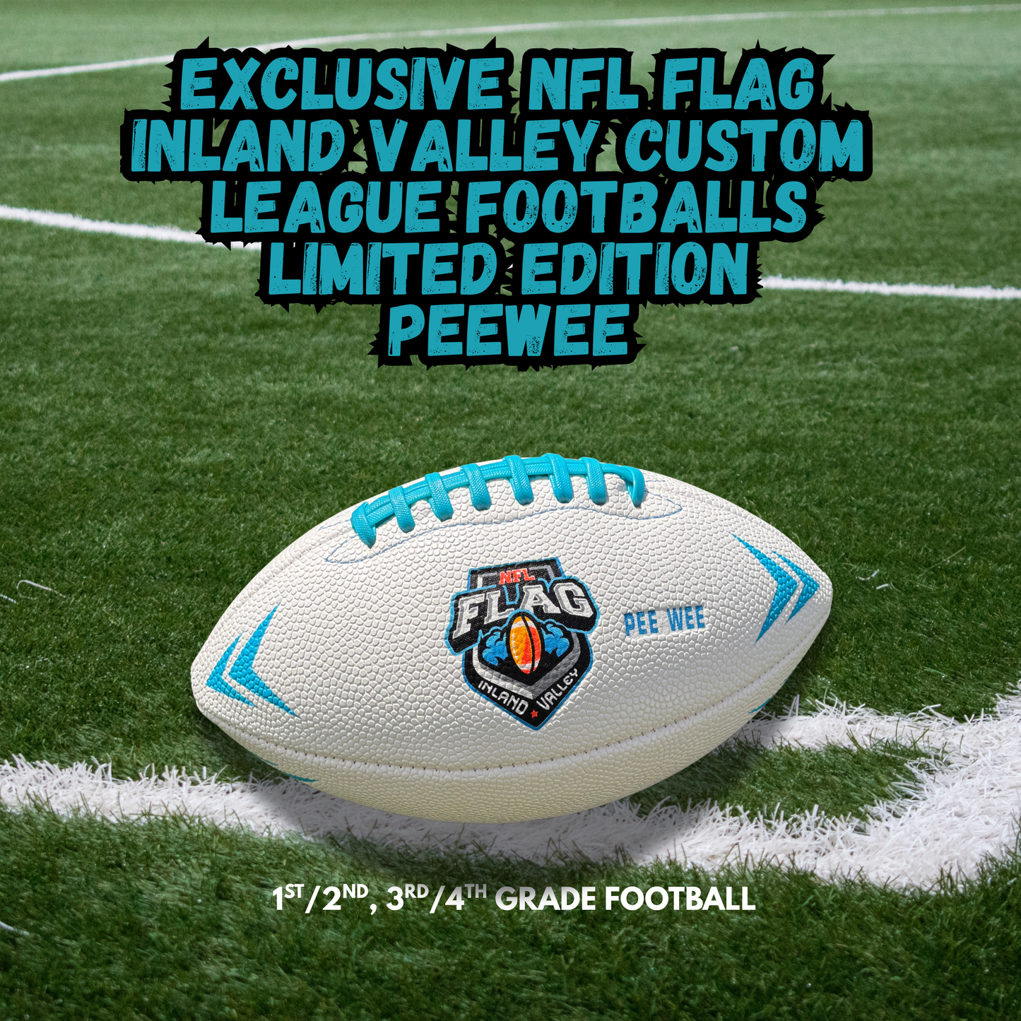 🏈 Exclusive NFL FLAG Inland Valley Custom League Football-Limited Edition