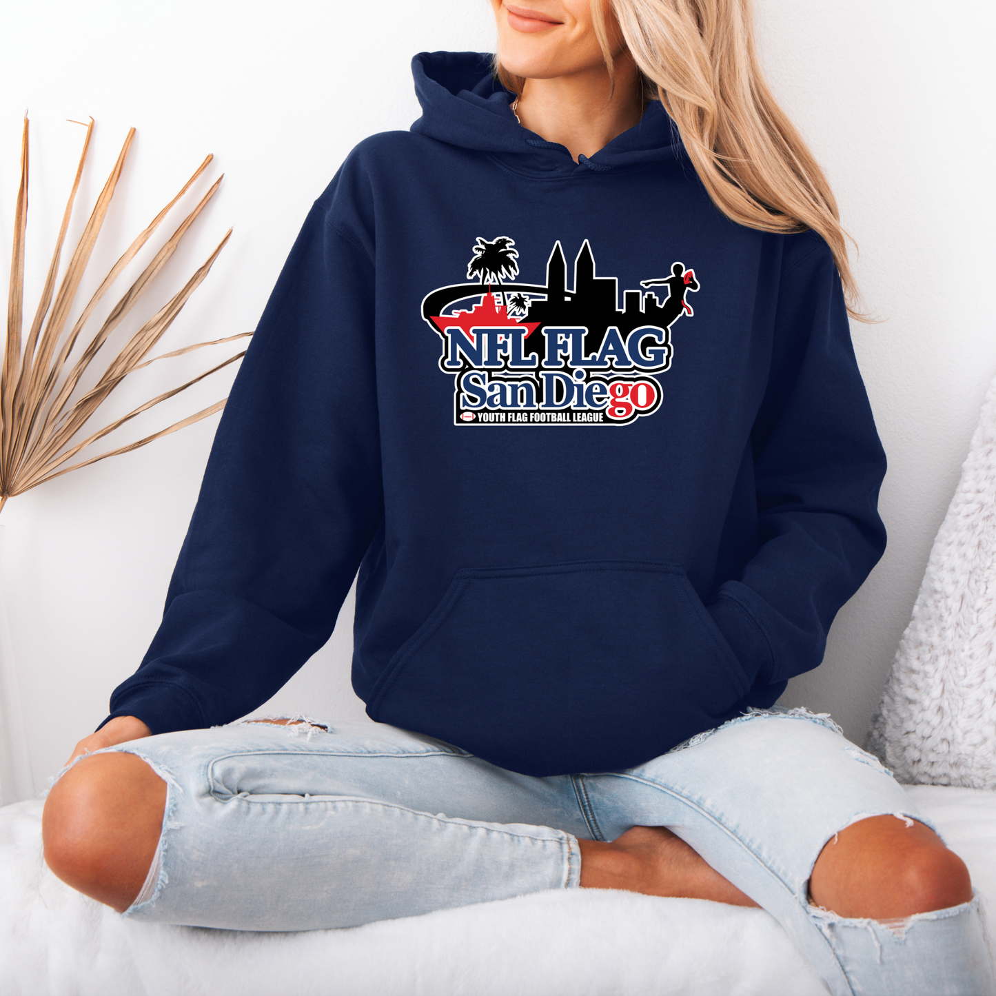 Women's NFL Flag San Diego Hoodie