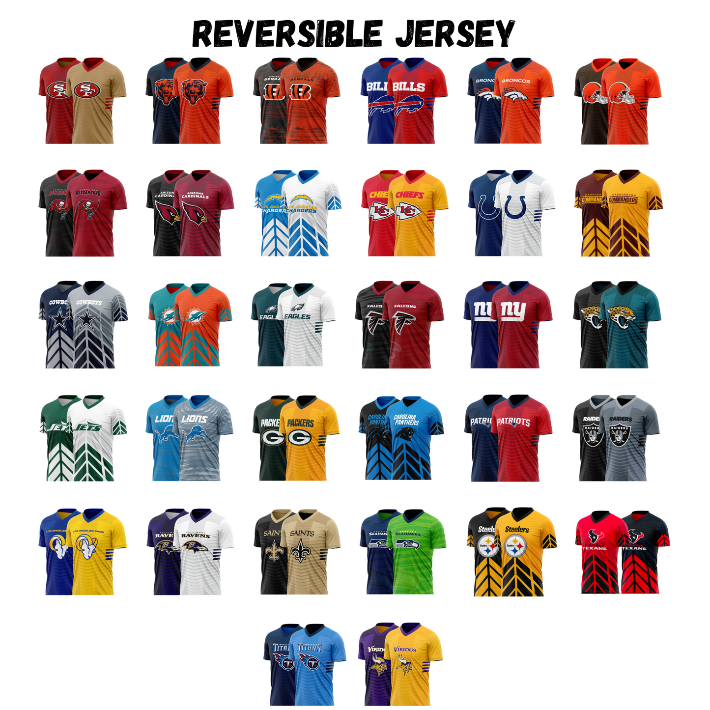 Fan Adult Reversible Jersey