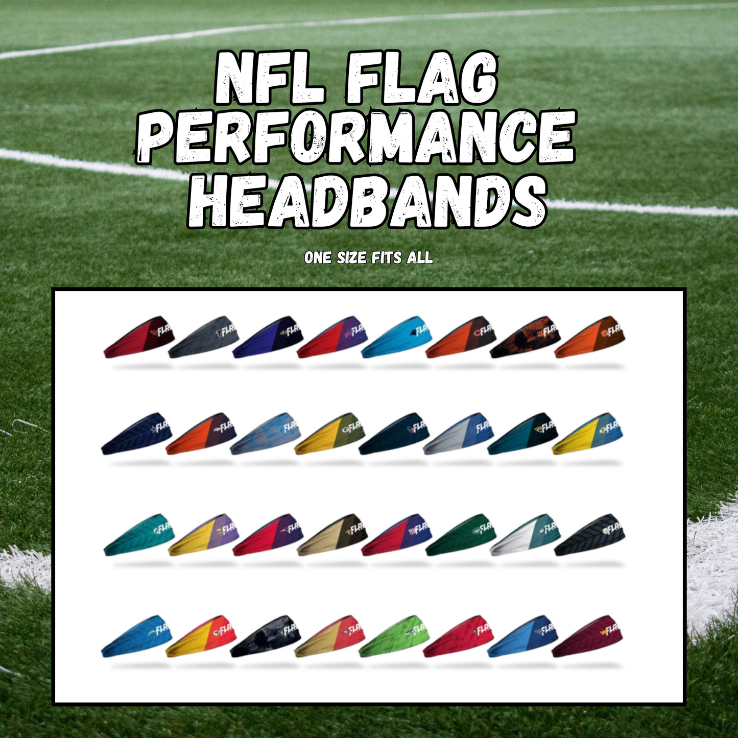 NFL Flag Performance Headbands