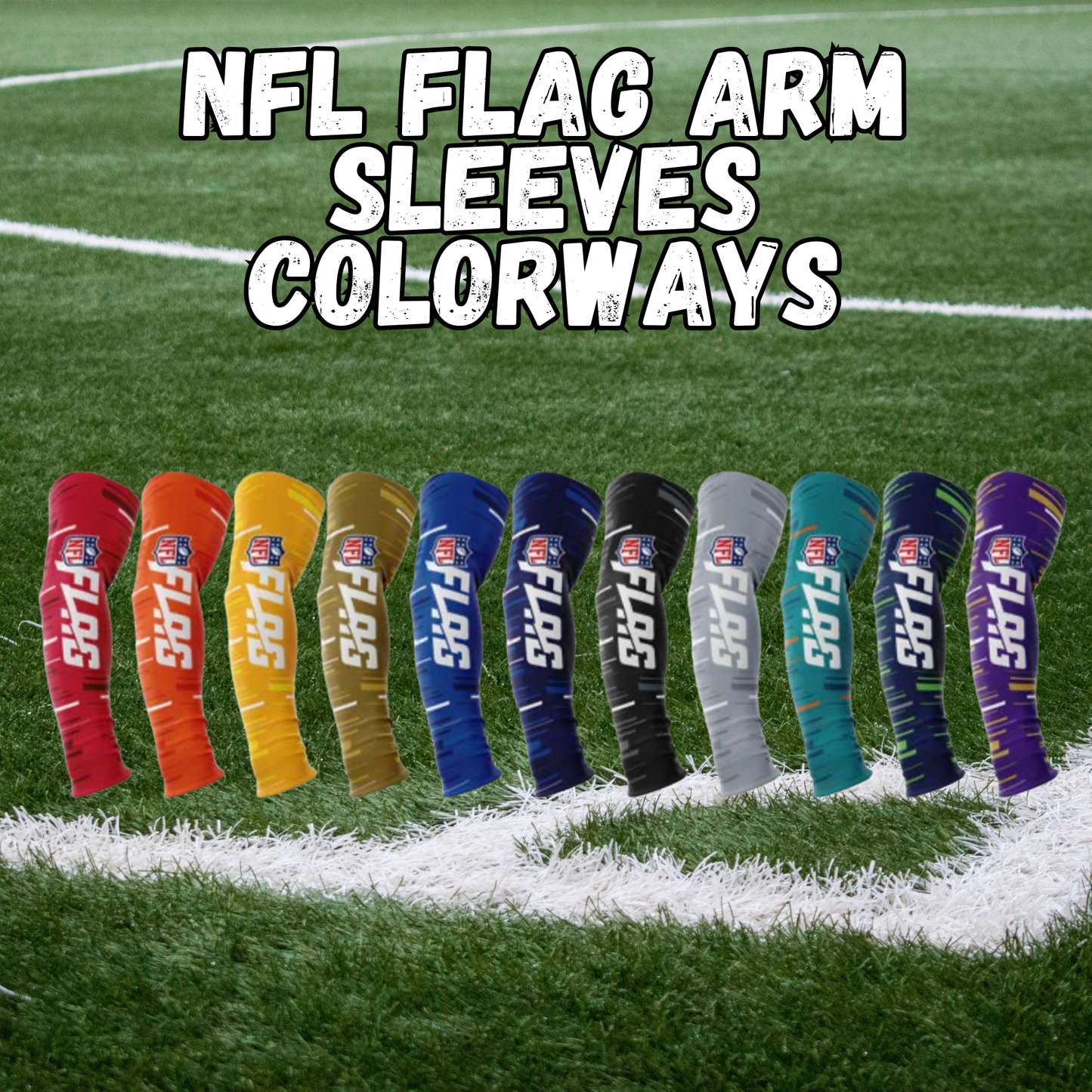 NFL Flag Arm Sleeves