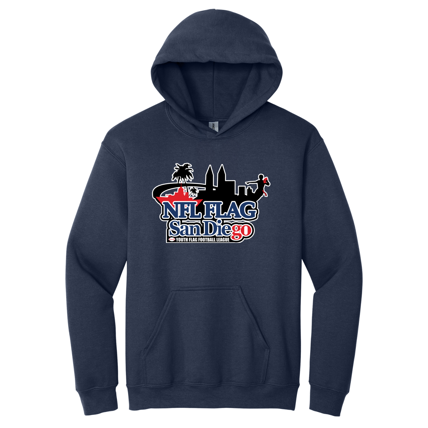 Adult NFL Flag San Diego Hoodie
