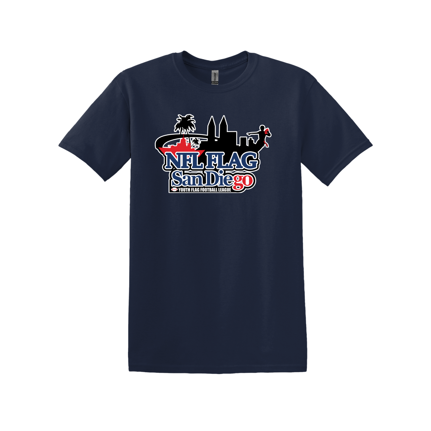 Adult NFL Flag San Diego Tee