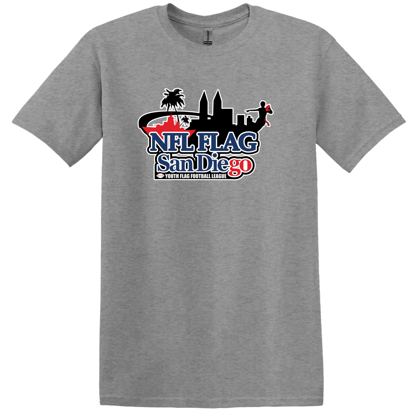 Adult NFL Flag San Diego Tee