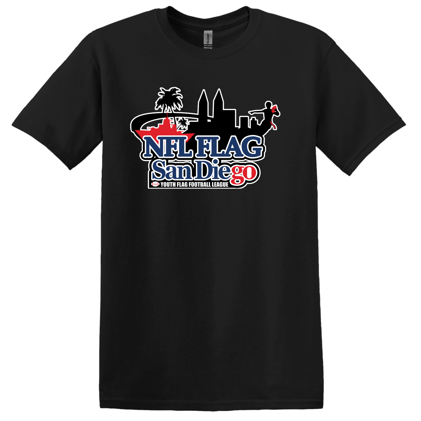 Adult NFL Flag San Diego Tee