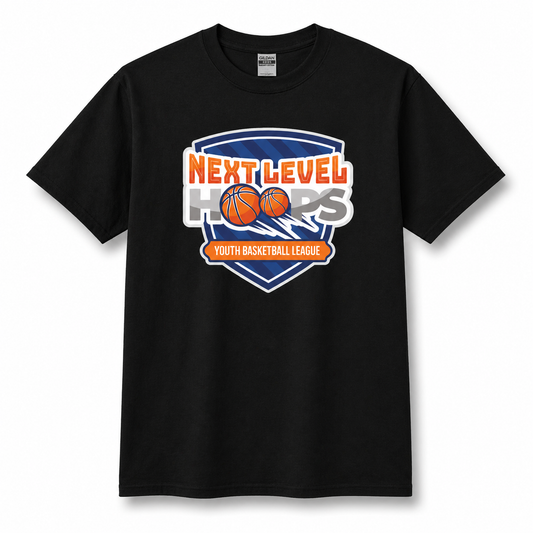 Adult Next Level Hoops Tee