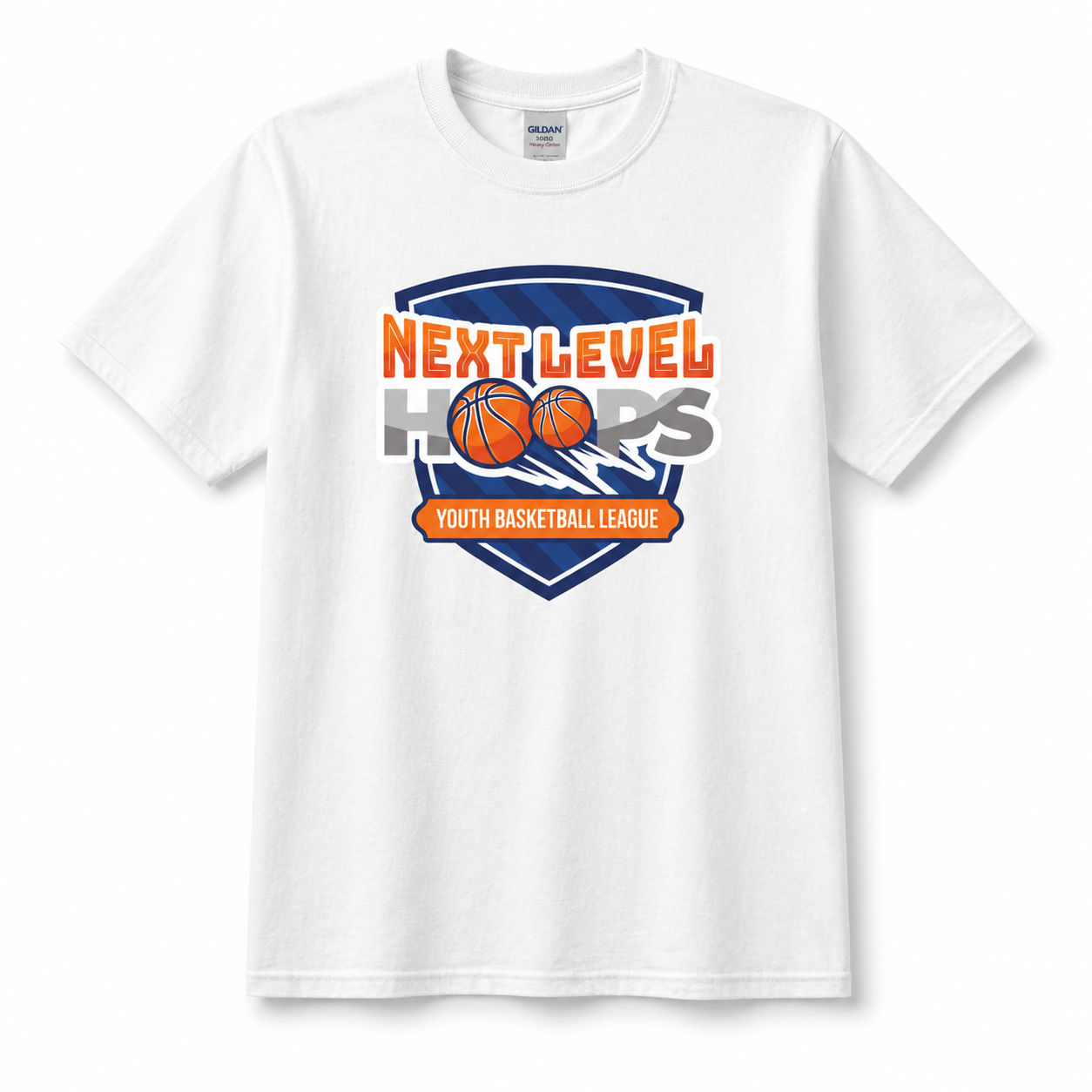 Adult Next Level Hoops Tee