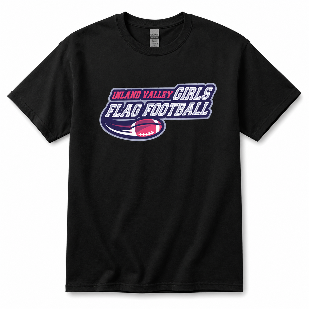 Adult Inland Valley Girls Flag Football Tee