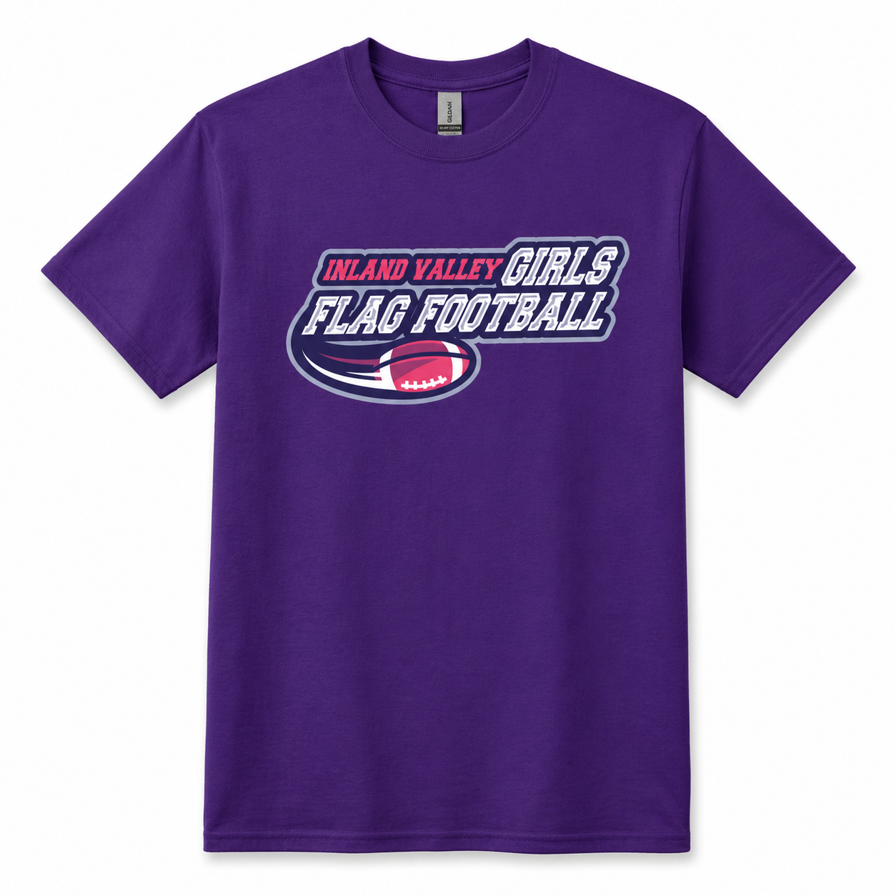 Adult Inland Valley Girls Flag Football Tee