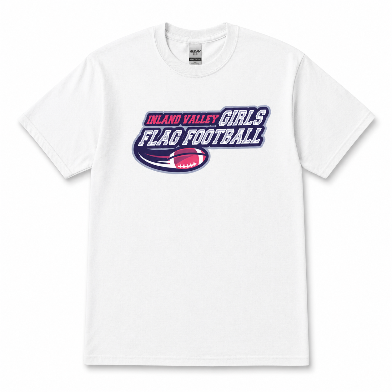 Adult Inland Valley Girls Flag Football Tee