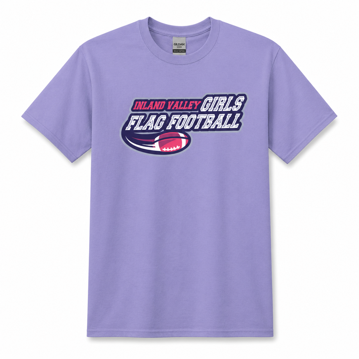Adult Inland Valley Girls Flag Football Tee