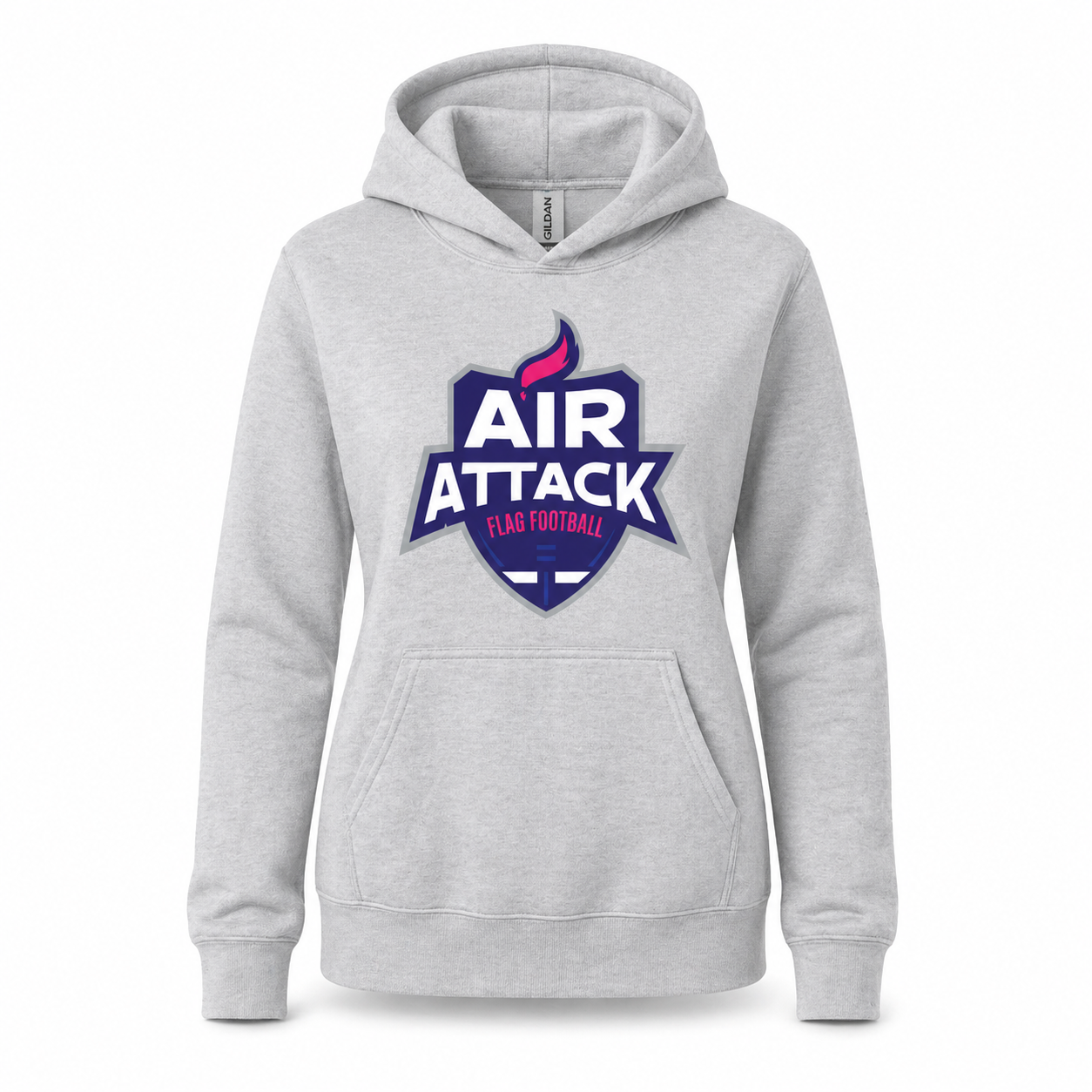 Women's Air Attack Girls Flag Hoodie