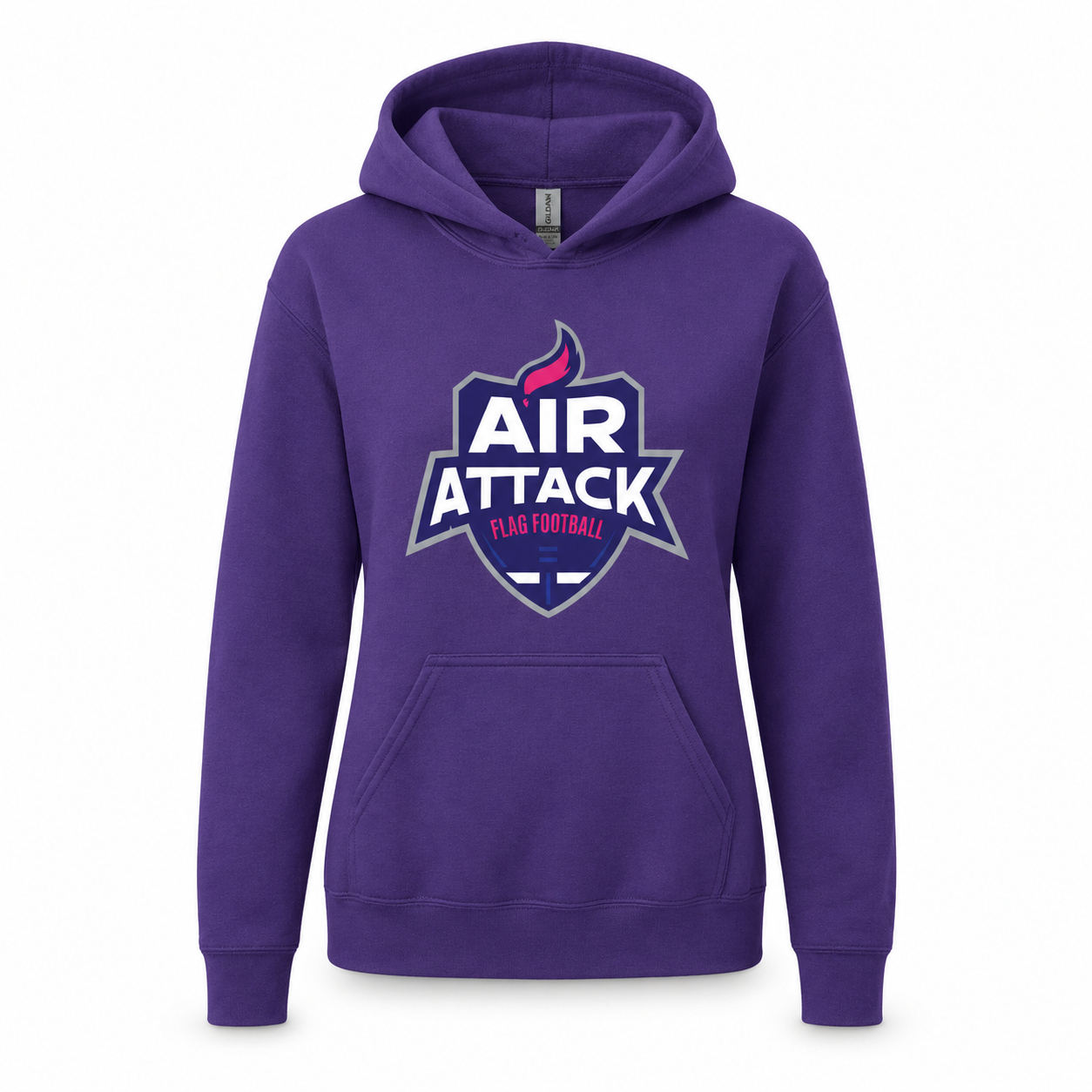 Women's Air Attack Girls Flag Hoodie