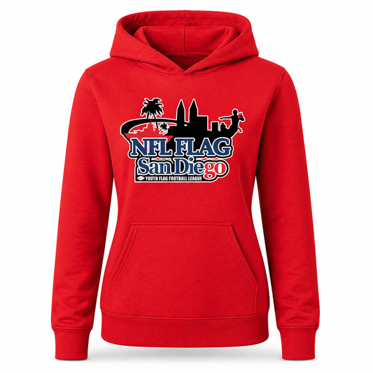 Women's NFL Flag San Diego Hoodie
