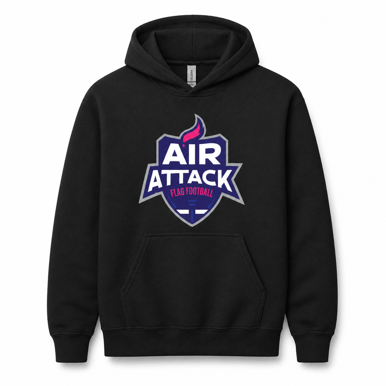Adult Unisex Air Attack Girls Flag Hoodie