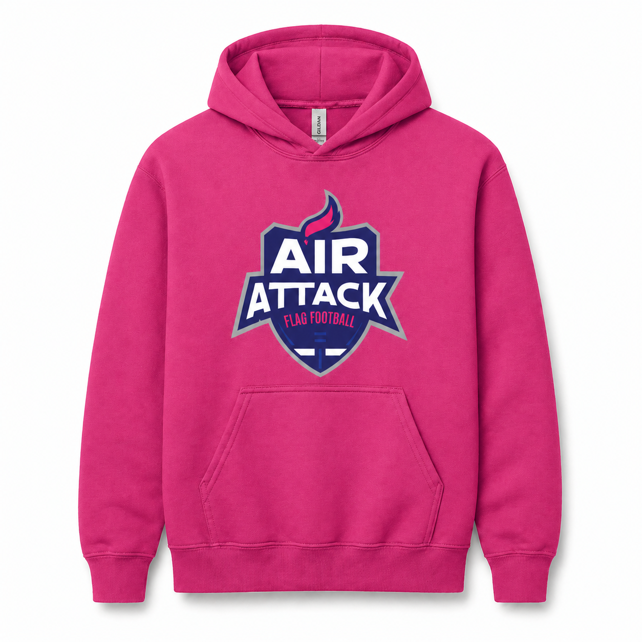 Adult Unisex Air Attack Girls Flag Hoodie