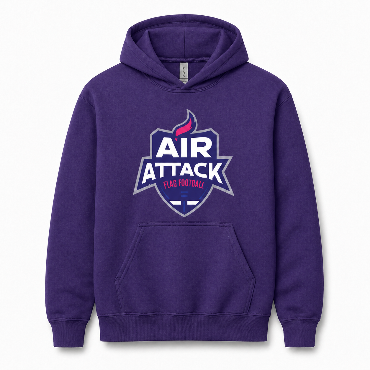 Adult Unisex Air Attack Girls Flag Hoodie