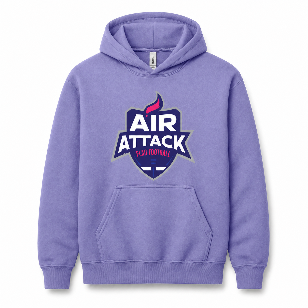 Adult Unisex Air Attack Girls Flag Hoodie