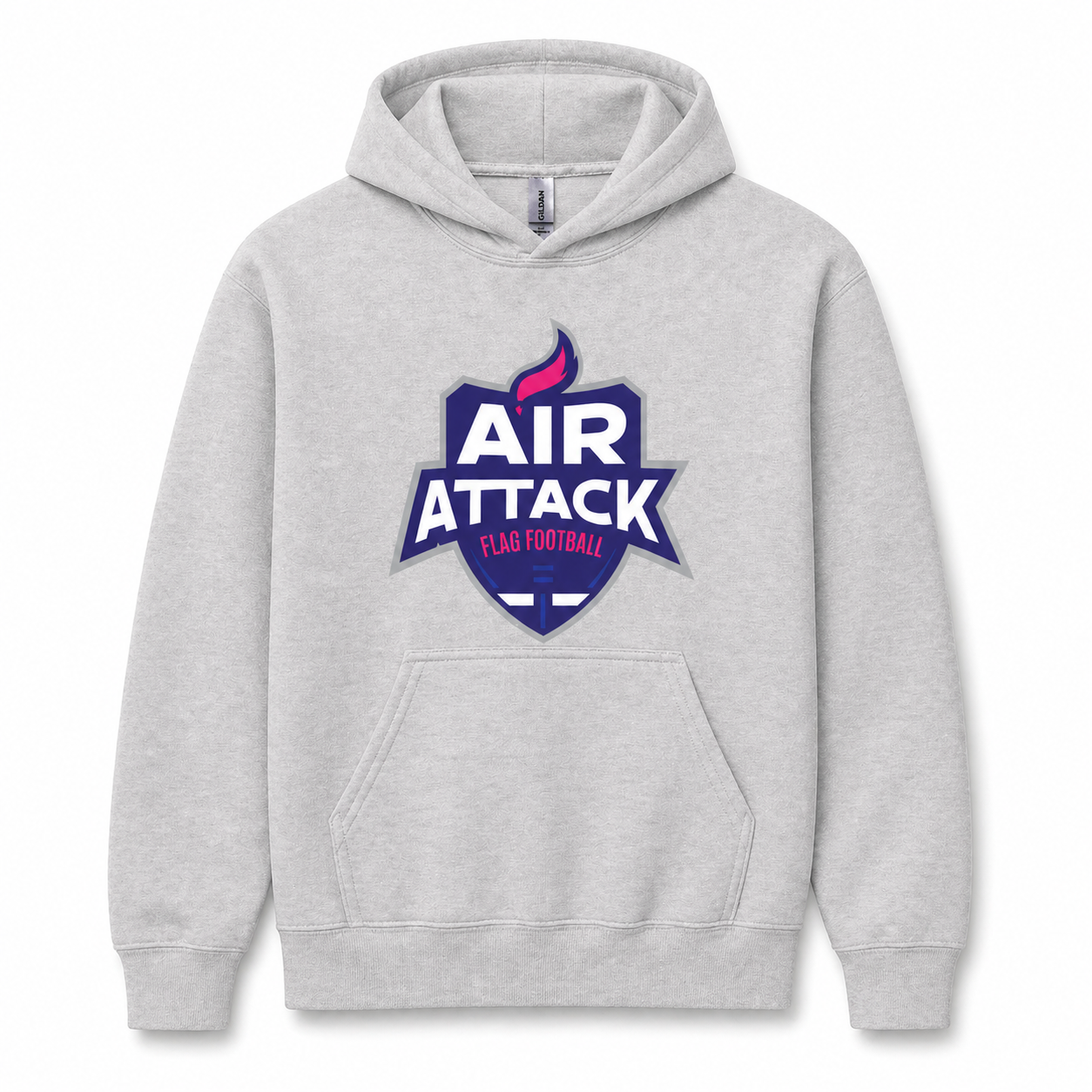 Adult Unisex Air Attack Girls Flag Hoodie