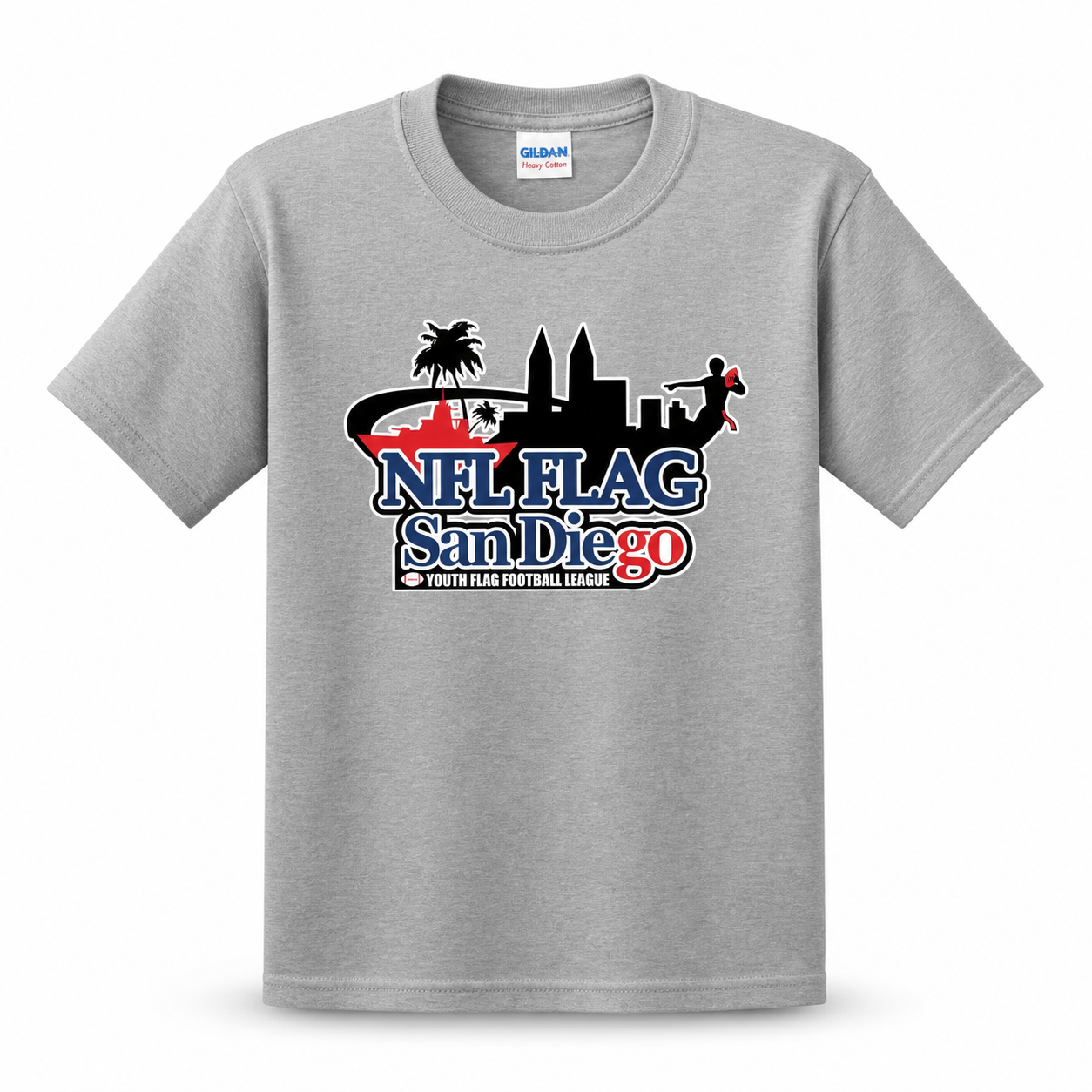 Youth NFL Flag San Diego Tee