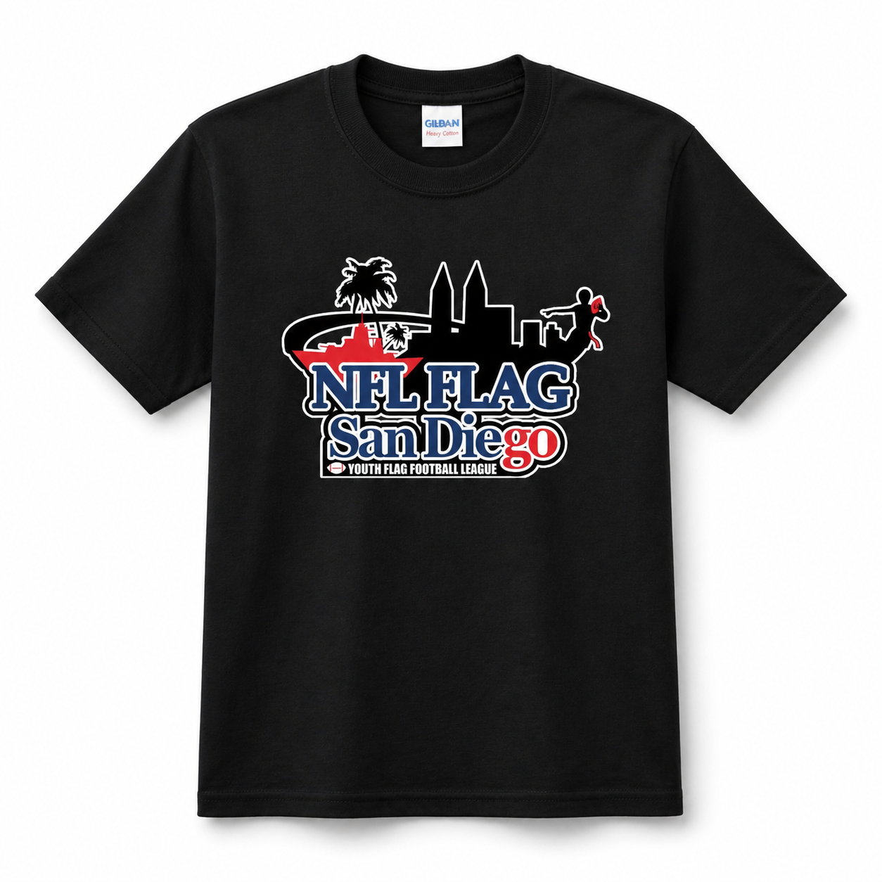 Youth NFL Flag San Diego Tee
