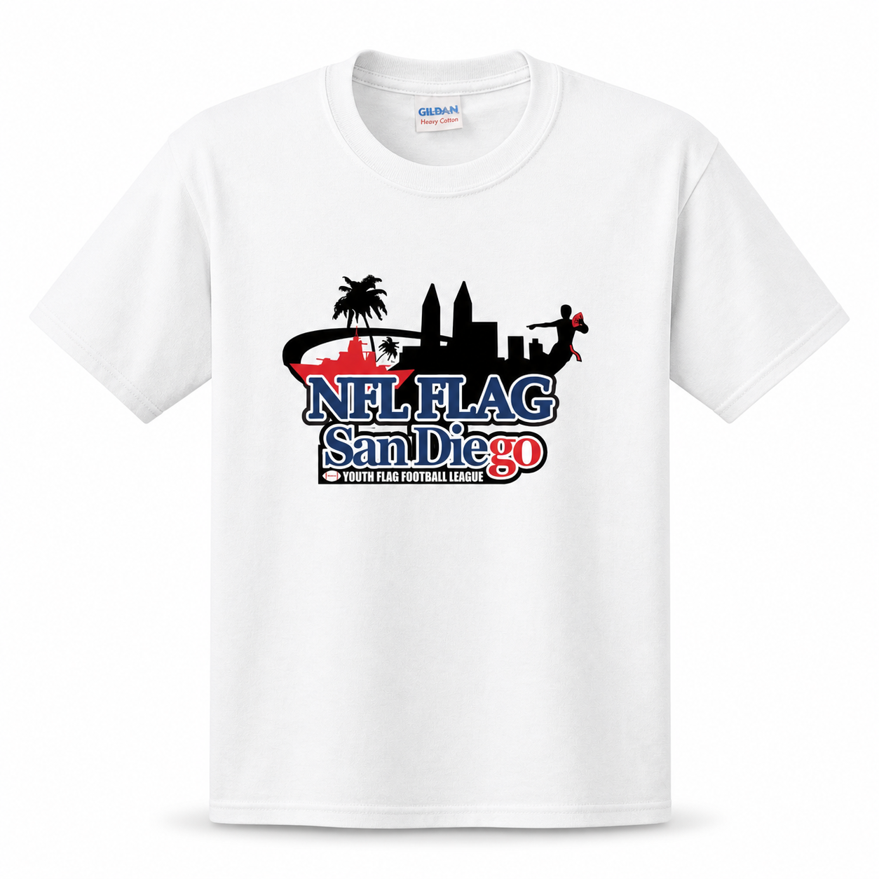 Youth NFL Flag San Diego Tee