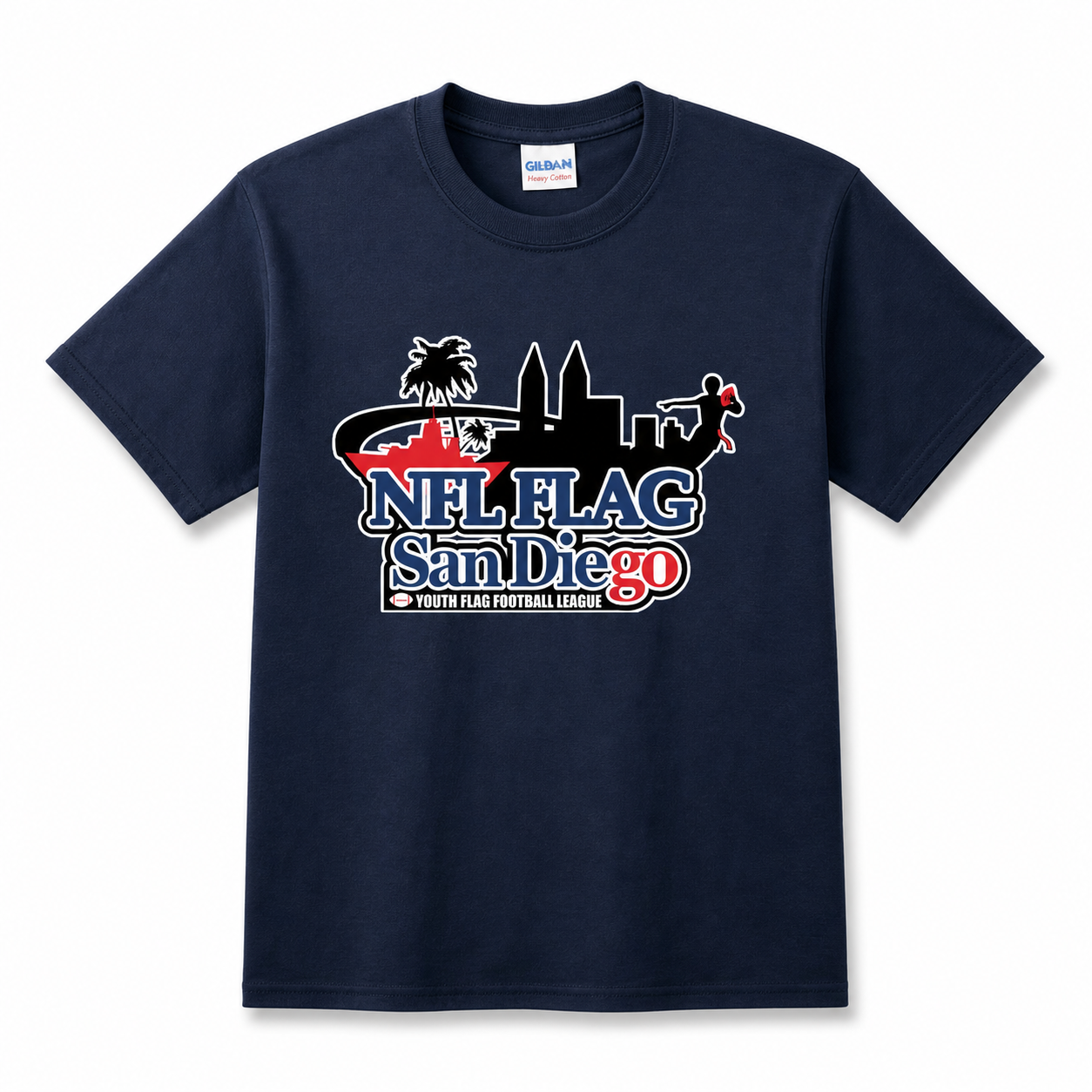 Youth NFL Flag San Diego Tee