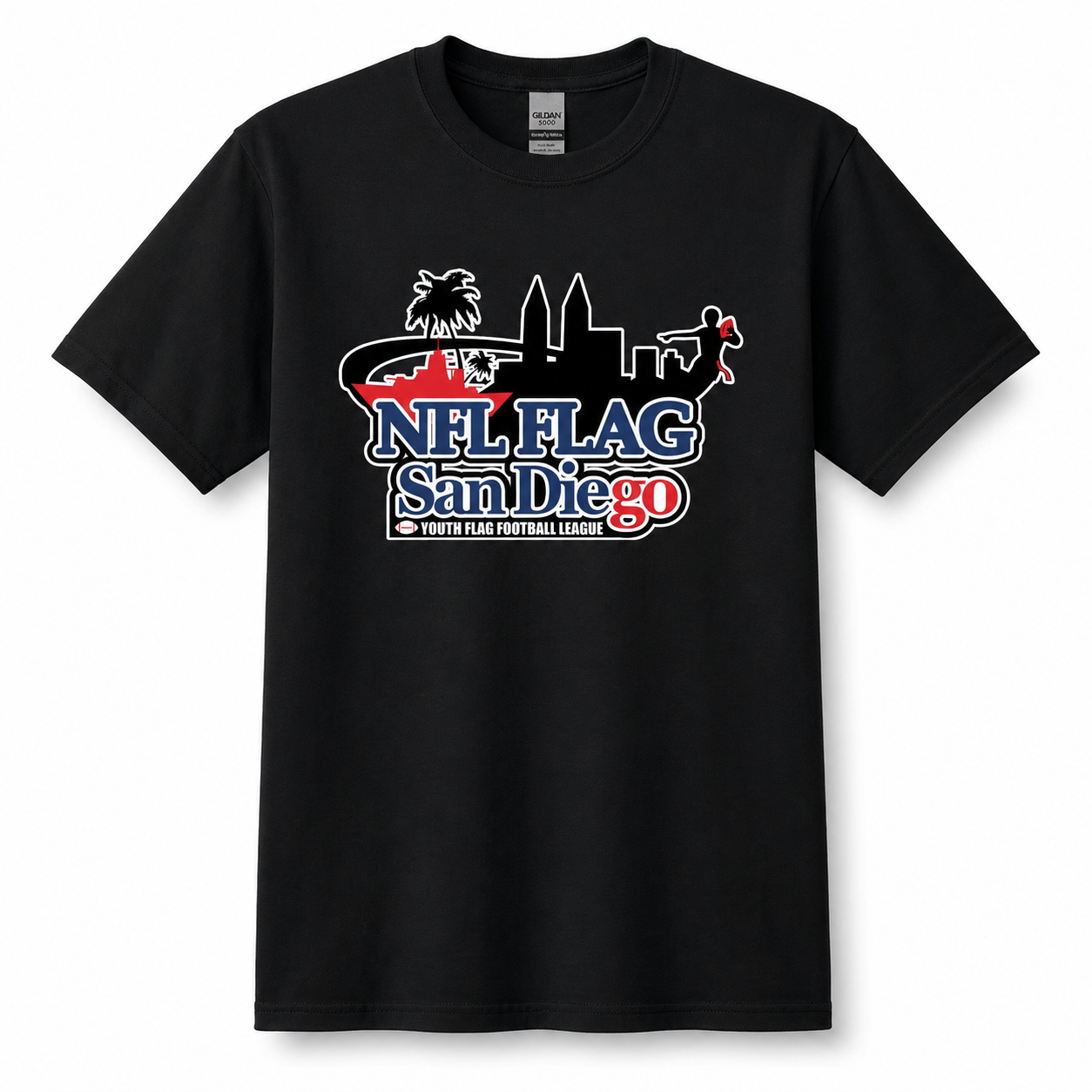 Adult NFL Flag San Diego Tee