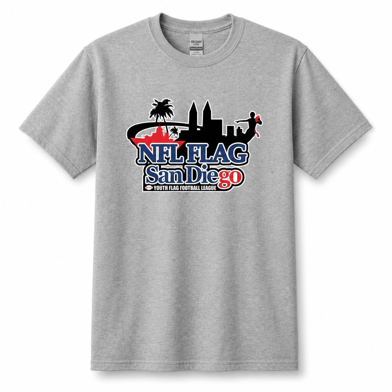 Adult NFL Flag San Diego Tee