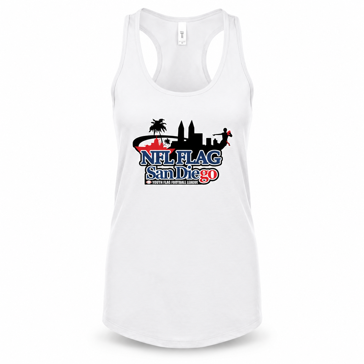 Women's NFL Flag San Diego Tank Top