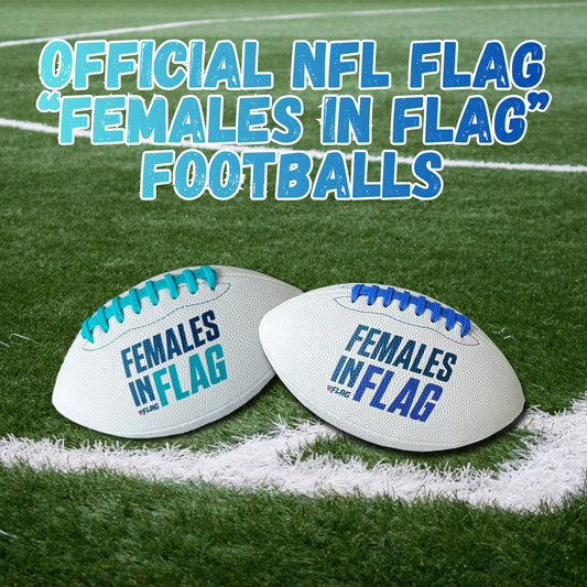 Official NFL Flag "Females in Flag" Footballs