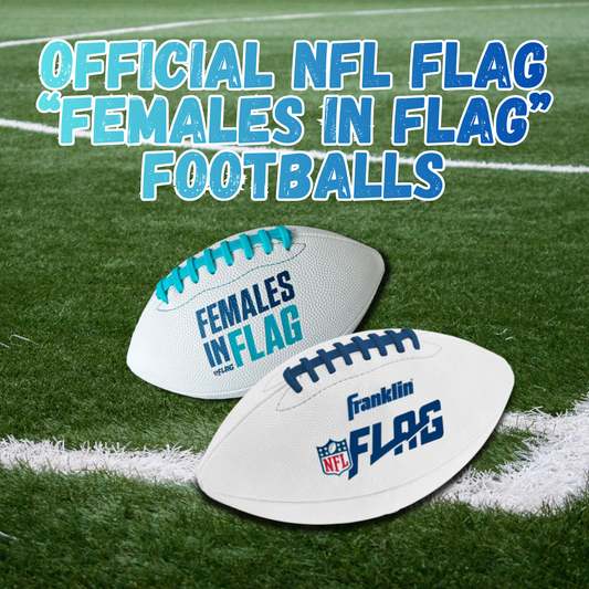 Official NFL Flag "Females in Flag" Footballs