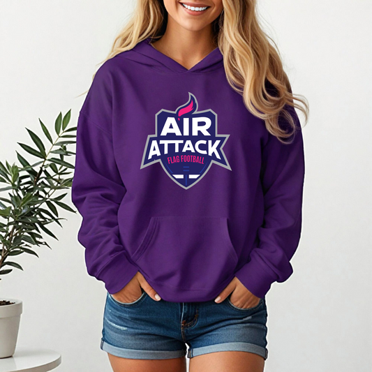 Women's Air Attack Girls Flag Hoodie