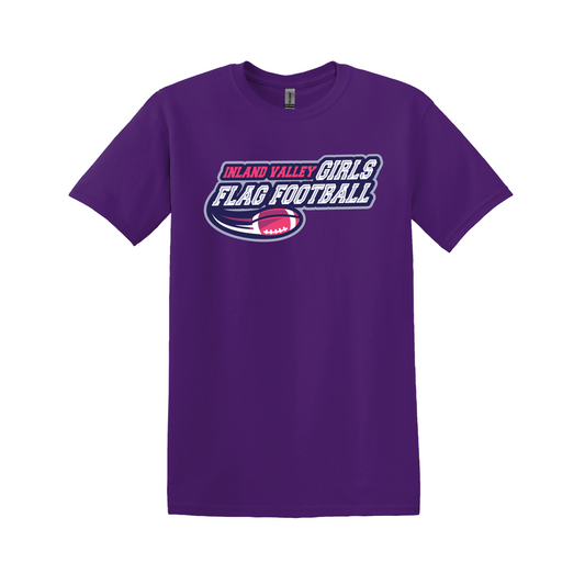 Adult Inland Valley Girls Flag Football Tee
