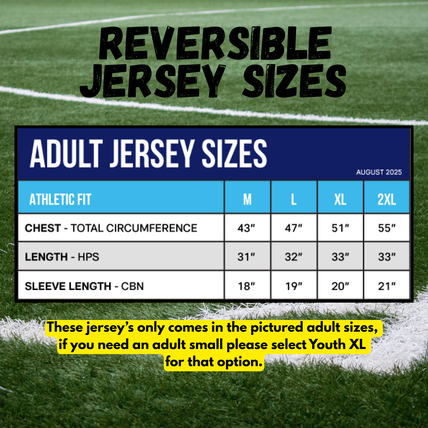 Fan Adult Reversible Jersey