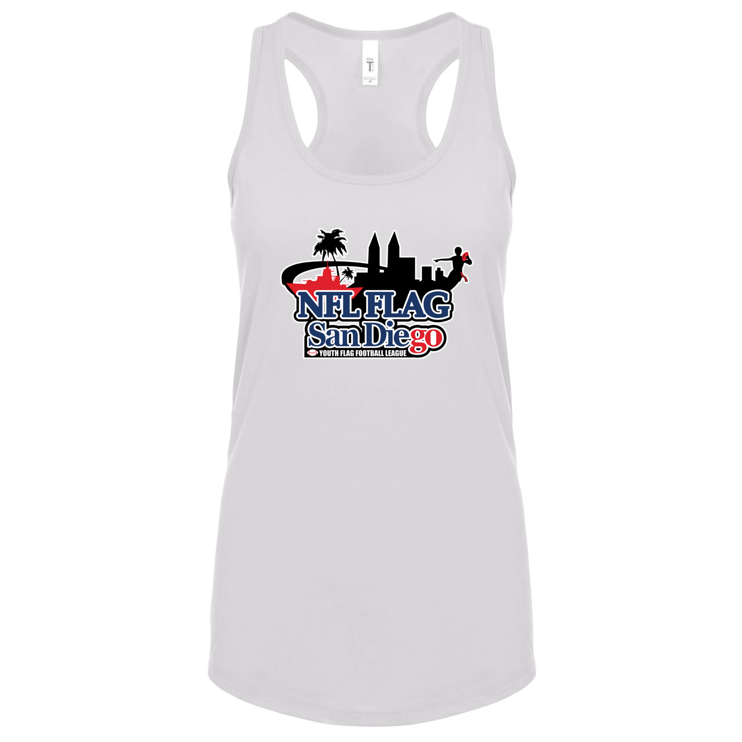 Women's NFL Flag San Diego Tank Top
