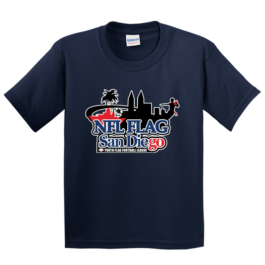 Youth NFL Flag San Diego Tee
