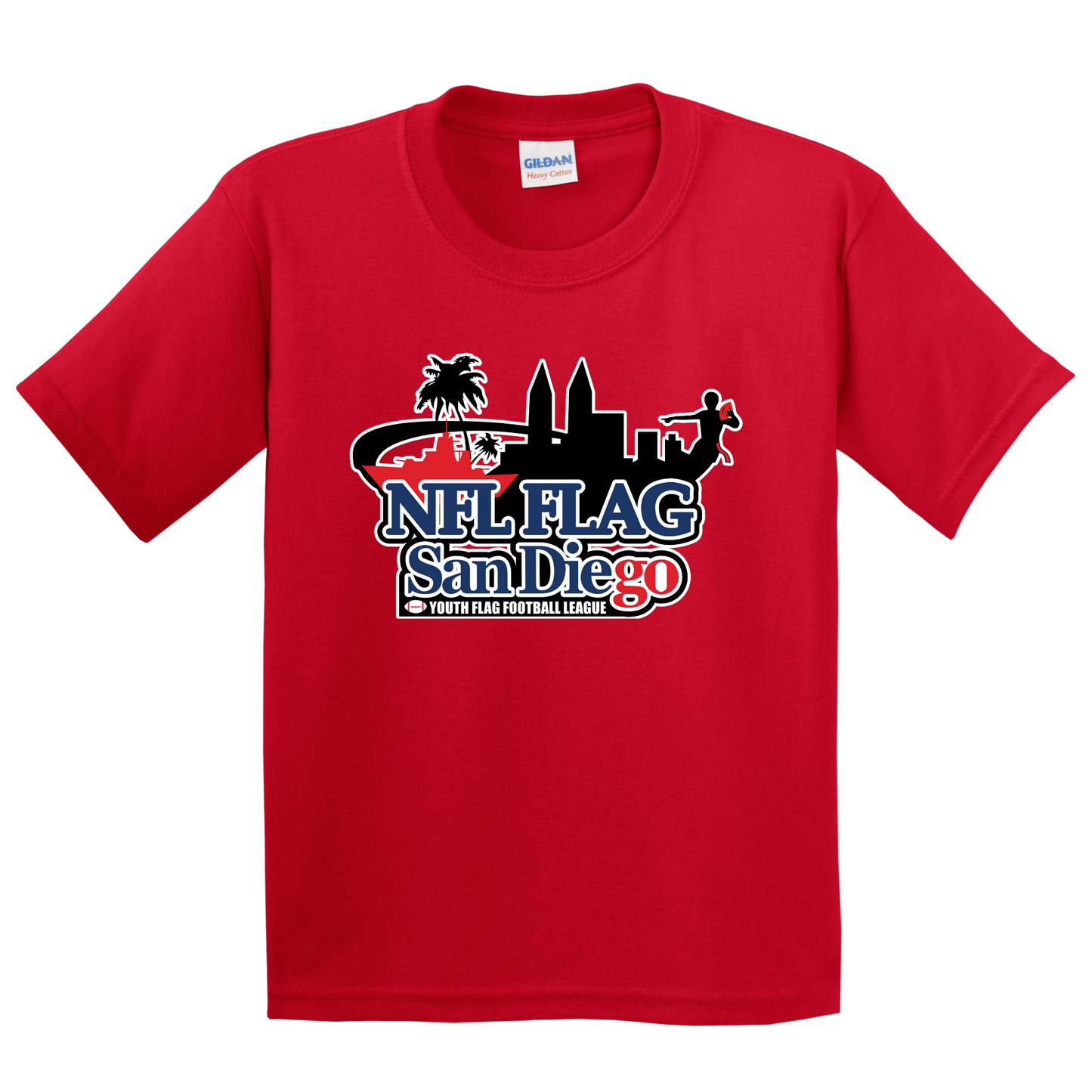 Youth NFL Flag San Diego Tee